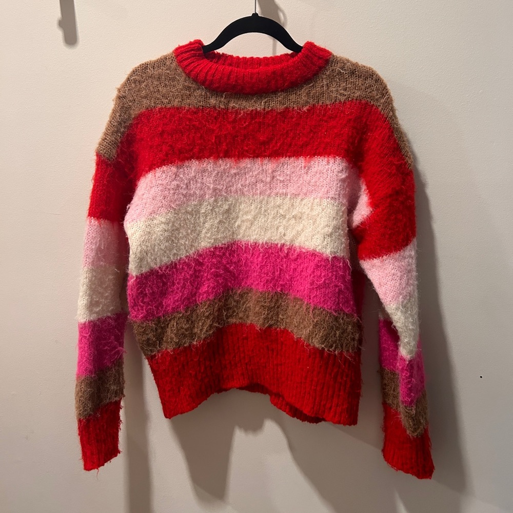 Stripped sweater Sz L